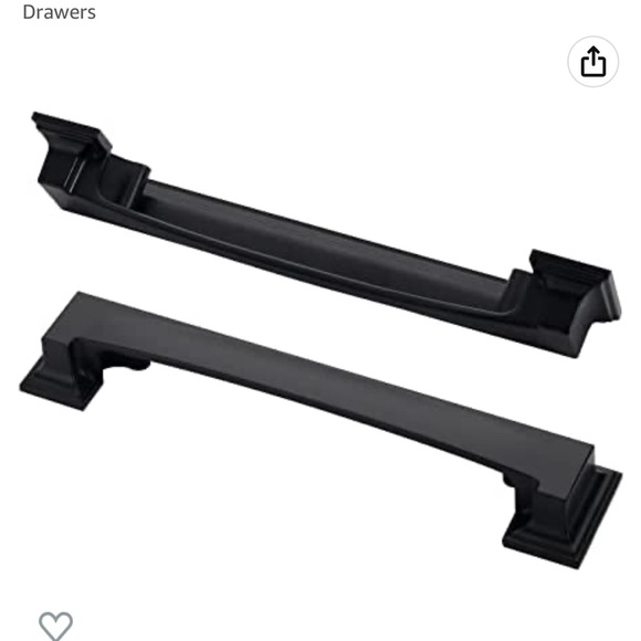 New AOOTOCH 10 Pack Black Cabinet Cup Pulls Handles for Cabinets and Drawers - Picture 6 of 6